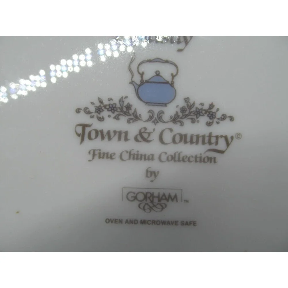 Gorham Town & Country Lindsay Salad Plates Bundle of 4